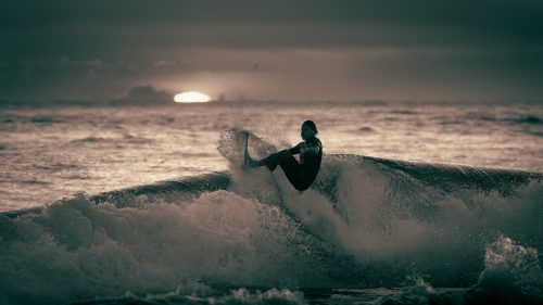 Surf in the Sunrise